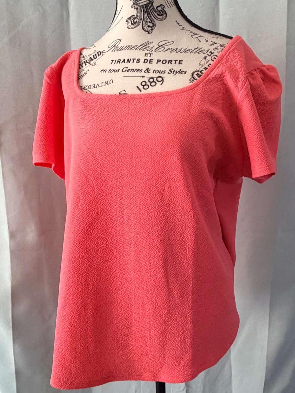 ✨ LuLaRoe Marissa Puff Sleeve Square Neck Top — NWT